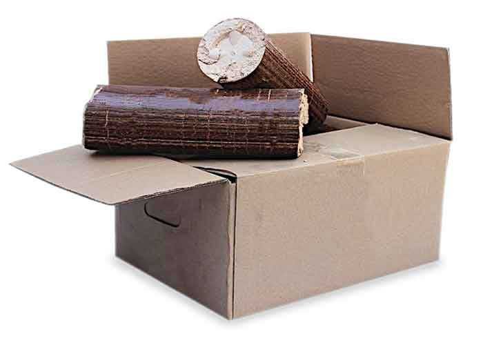Sawdust-briquette