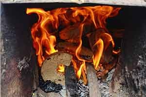 wood briquettes