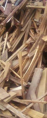 wood waste plate